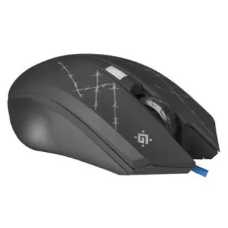 Maus kabelgebunden, Defender Forced GM-020L, schwarz, optisch, 3200DPI Maus kabelgebunden, Defender Forced GM-020L, schwarz, optisch, 3200DPI