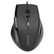 Kabelgebundene Maus, Defender Accura MM-362, schwarz, optisch, 1600DPI, SELL