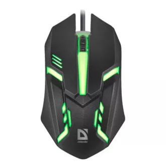Defender Cyber MB-560L Maus kabelgebunden, schwarz, 1200DPI