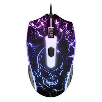 Kabelgebundene Maus, Defender Overmatch GM-069, schwarz, optisch, 2400DPI, SELL Kabelgebundene Maus, Defender Overmatch GM-069, schwarz, optisch, 2400DPI, SELL