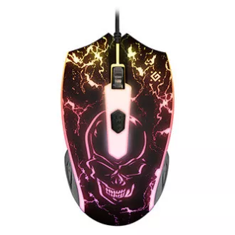 Kabelgebundene Maus, Defender Overmatch GM-069, schwarz, optisch, 2400DPI, SELL Kabelgebundene Maus, Defender Overmatch GM-069, schwarz, optisch, 2400DPI, SELL