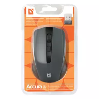 Defender Accura MM-935 Maus kabellos, grau, 1600DPI Defender Accura MM-935 Maus kabellos, grau, 1600DPI