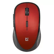 Defender Hit MM-415 Maus kabellos, schwarz-rot, 1600DPI