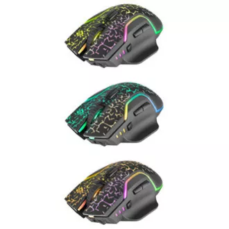 Defender Oneshot GM-067 LED-Maus kabellos, schwarz, 3200DPI