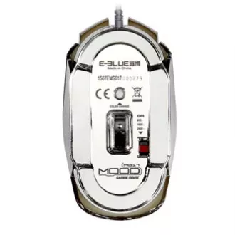 E-blue MOOD Maus kabelgebunden, silber, 2400DPI, e-box E-blue MOOD Maus kabelgebunden, silber, 2400DPI, e-box