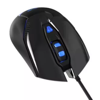 E-blue Cobra 622 Maus kabelgebunden, schwarz, 1600DPI, FOR SALE