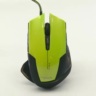 E-blue Mazer R Maus kabelgebunden, grün, 2400DPI, SELL