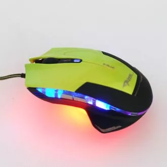 E-blue Mazer R Maus kabelgebunden, grün, 2400DPI, SELL