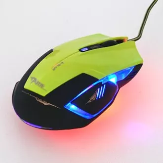 E-blue Mazer R Maus kabelgebunden, grün, 2400DPI, SELL