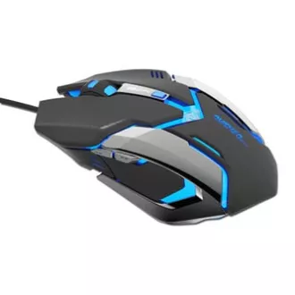 E-blue Auroza Gaming Maus kabelgebunden, schwarz, 4000DPI E-blue Auroza Gaming Maus kabelgebunden, schwarz, 4000DPI