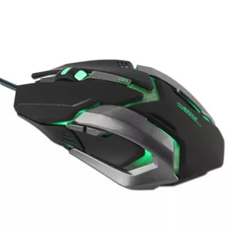 E-blue Auroza Gaming Maus kabelgebunden, schwarz, 4000DPI E-blue Auroza Gaming Maus kabelgebunden, schwarz, 4000DPI