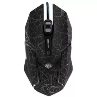 E-blue Auroza Gaming Maus kabelgebunden, schwarz, 4000DPI, e-box