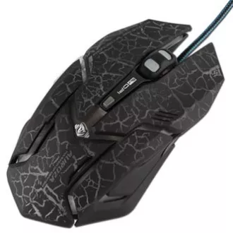 E-blue Auroza Gaming Maus kabelgebunden, schwarz, 4000DPI, e-box