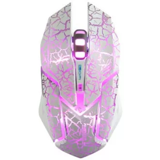 E-blue Auroza Gaming Maus kabelgebunden, weiß, 4000DPI, e-box E-blue Auroza Gaming Maus kabelgebunden, weiß, 4000DPI, e-box