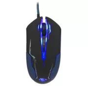 E-blue Auroza Maus kabelgebunden, schwarz, 3500DPI