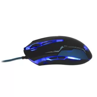 E-blue Auroza Maus kabelgebunden, schwarz, 3500DPI