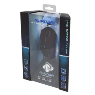E-blue Auroza Maus kabelgebunden, schwarz, 3500DPI