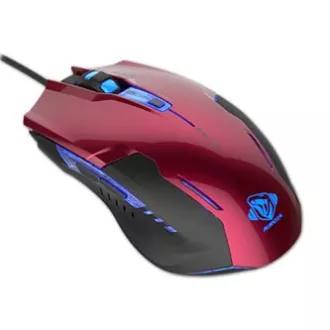 E-blue Auroza G Maus kabelgebunden, rot, 3000DPI