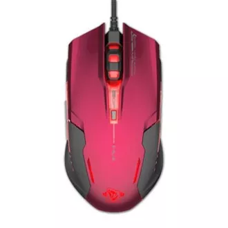 E-blue Auroza G Maus kabelgebunden, rot, 3000DPI
