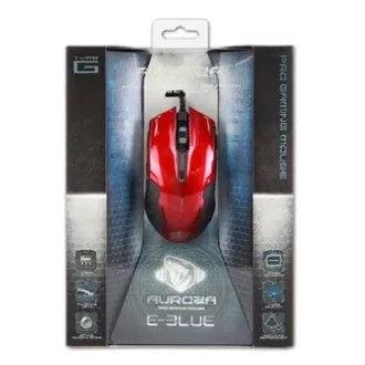 E-blue Auroza G Maus kabelgebunden, rot, 3000DPI