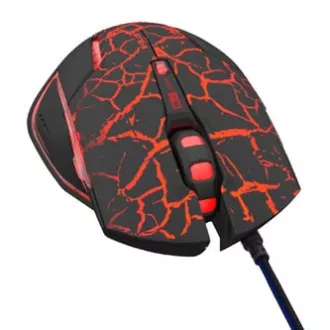 E-blue Mazer Pro Maus kabelgebunden, schwarz-rot, 2500DPI, e-box E-blue Mazer Pro Maus kabelgebunden, schwarz-rot, 2500DPI, e-box