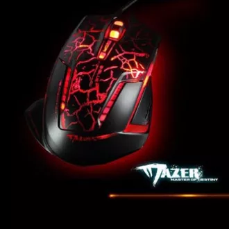 E-blue Mazer Pro Maus kabelgebunden, schwarz-rot, 2500DPI, e-box E-blue Mazer Pro Maus kabelgebunden, schwarz-rot, 2500DPI, e-box