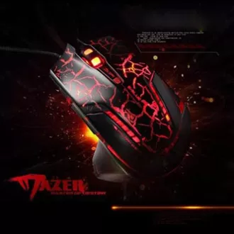 E-blue Mazer Pro Maus kabelgebunden, schwarz-rot, 2500DPI, e-box E-blue Mazer Pro Maus kabelgebunden, schwarz-rot, 2500DPI, e-box
