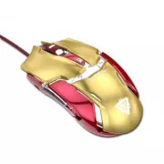 E-blue IRON MAN ARMOR EMS610 Maus kabelgebunden, gold, 4000DPI