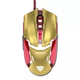 E-blue IRON MAN ARMOR EMS610 Maus kabelgebunden, gold, 4000DPI
