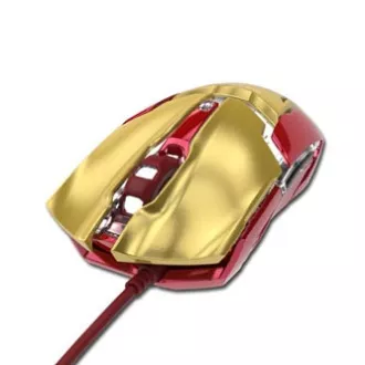 E-blue IRON MAN ARMOR EMS610 Maus kabelgebunden, gold, 4000DPI