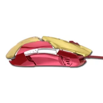 E-blue IRON MAN ARMOR EMS610 Maus kabelgebunden, gold, 4000DPI
