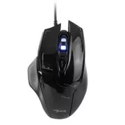 E-blue Mazer Maus kabelgebunden, schwarz, 2500DPI
