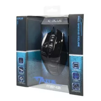 E-blue Mazer Maus kabelgebunden, schwarz, 2500DPI E-blue Mazer Maus kabelgebunden, schwarz, 2500DPI