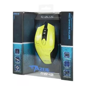 E-blue Mazer Wired Maus, grün, 2500DPI, FOR SALE E-blue Mazer Wired Maus, grün, 2500DPI, FOR SALE
