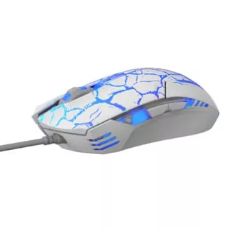 E-blue Cobra Maus kabelgebunden, weiß-blau, 2500DPI, e-box E-blue Cobra Maus kabelgebunden, weiß-blau, 2500DPI, e-box