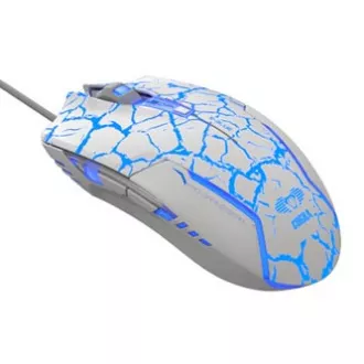 E-blue Cobra Maus kabelgebunden, weiß-blau, 2500DPI, e-box E-blue Cobra Maus kabelgebunden, weiß-blau, 2500DPI, e-box