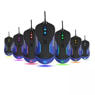 E-blue Auroza Gaming V2 Maus kabelgebunden, schwarz, 5000DPI, e-box E-blue Auroza Gaming V2 Maus kabelgebunden, schwarz, 5000DPI, e-box