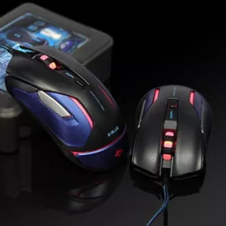 E-blue Auroza Gaming V2 Maus kabelgebunden, schwarz, 5000DPI, e-box E-blue Auroza Gaming V2 Maus kabelgebunden, schwarz, 5000DPI, e-box