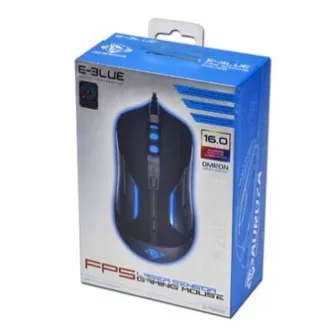 E-blue Auroza FPS Maus kabelgebunden, schwarz, 8200DPI E-blue Auroza FPS Maus kabelgebunden, schwarz, 8200DPI