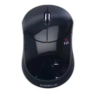 Logo Fun Mouse kabellos, schwarz, 1000DPI Logo Fun Mouse kabellos, schwarz, 1000DPI