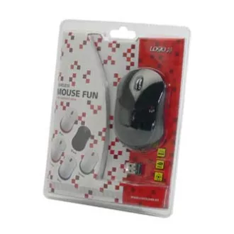 Logo Fun Mouse kabellos, schwarz, 1000DPI Logo Fun Mouse kabellos, schwarz, 1000DPI