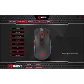 Marvo M519 Maus kabelgebunden, schwarz, 12000DPI Marvo M519 Maus kabelgebunden, schwarz, 12000DPI