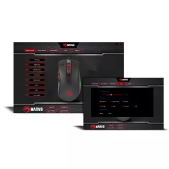 Marvo M519 Maus kabelgebunden, schwarz, 12000DPI Marvo M519 Maus kabelgebunden, schwarz, 12000DPI