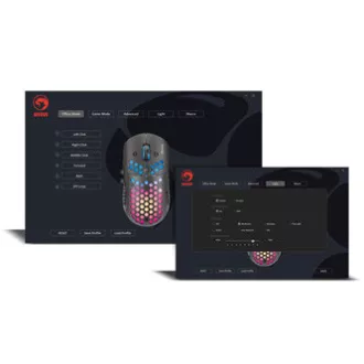 Marvo M399 Maus kabelgebunden, schwarz, 6400DPI Marvo M399 Maus kabelgebunden, schwarz, 6400DPI