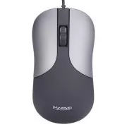 Marvo DMS002GY Maus kabelgebunden, grau, 1200DPI
