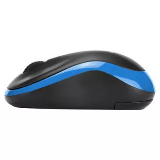 Marvo DWM100BL Drahtlose Maus, schwarz und blau, 1000DPI