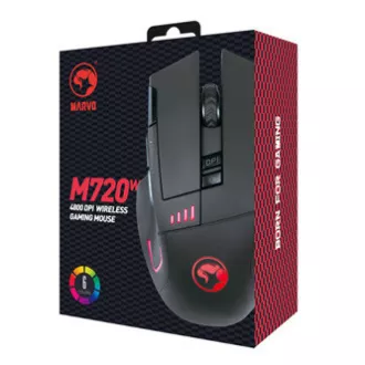 Kabellose Maus, Marvo M720W, schwarz, optisch, 4800DPI, SELL