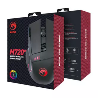Kabellose Maus, Marvo M720W, schwarz, optisch, 4800DPI, SELL