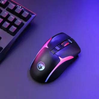 Marvo M729W PRO Kabellose Maus, Schwarz, 8000DPI Marvo M729W PRO Kabellose Maus, Schwarz, 8000DPI