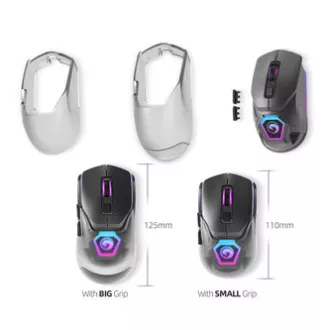 Kabellose Maus, Marvo Fit Pro G1, grau, optisch, 19000DPI Kabellose Maus, Marvo Fit Pro G1, grau, optisch, 19000DPI